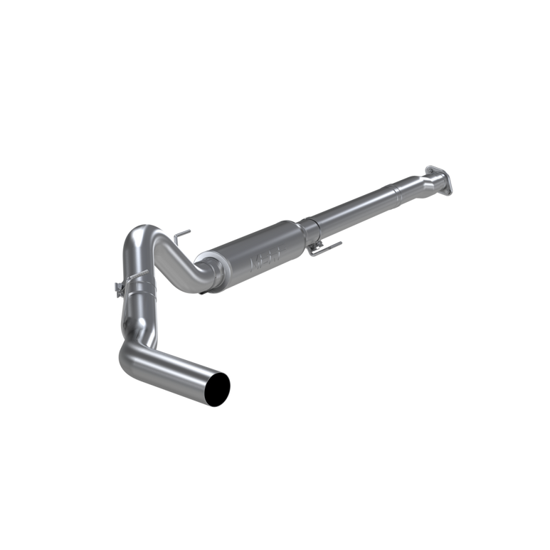 Image of MBRP 4 Inch Cat Back Exhaust System Single Side Exhaust For 11-14 Ford F-150 3.5L EcoBoost S5248P