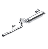 Image of MBRP 2.5 Inch Cat Back Exhaust System Single For 86-00 Cherokee 2.5L 87-01 Cherokee 4.0L T409 Stainless Steel S5534409