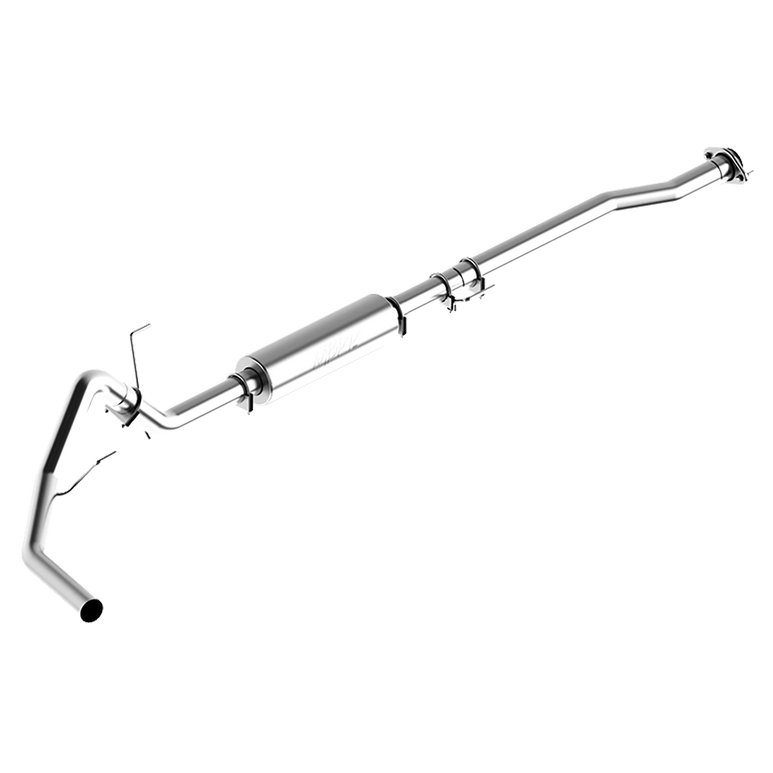 Image of MBRP 3 Inch Cat Back Exhaust System Single Side Exit Aluminized Steel For 11-14 Ford F-150 3.5L EcoBoost S5236P