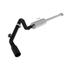 Image of MBRP Cat Back Exhaust System Single Side Aluminized Steel For 05-15 Toyota Tacoma 4.0L Extended Cab/Crew Cab S5326BLK