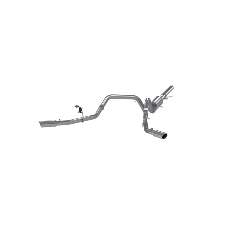 Image of MBRP 3 Inch Cat Back Exhaust System Dual Split Side Aluminized Steel For 14-18 Silverado/Sierra 1500 S5082AL