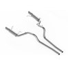 Image of MBRP Cat Back Exhaust System Dual Split Rear Race Version Aluminized Steel For 11-14 Ford Mustang GT 5.0L 11-12 Ford Shelby GT500 S7264AL