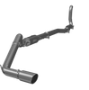 Image of MBRP 4 Inch Turbo Back Single Side Exit Exhaust T409 Stainless Steel For 88-93 Dodge Ram D250/D350 Cummins 4WD only S6150409