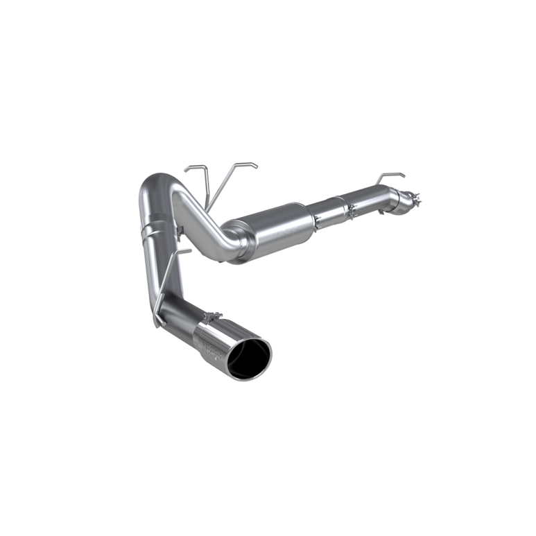 Image of MBRP 4 Inch Cat Back Exhaust System Single Side Exit Aluminized Steel For 11-16 Ford F-250/350/450 6.2L S5246AL