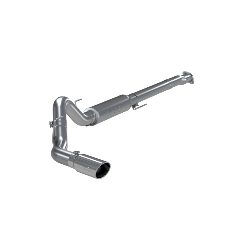 Image of MBRP 4 Inch Cat Back Exhaust System Single Side Exhaust For 11-14 Ford Ford F-150 3.5L V6 EcoBoost S5248AL