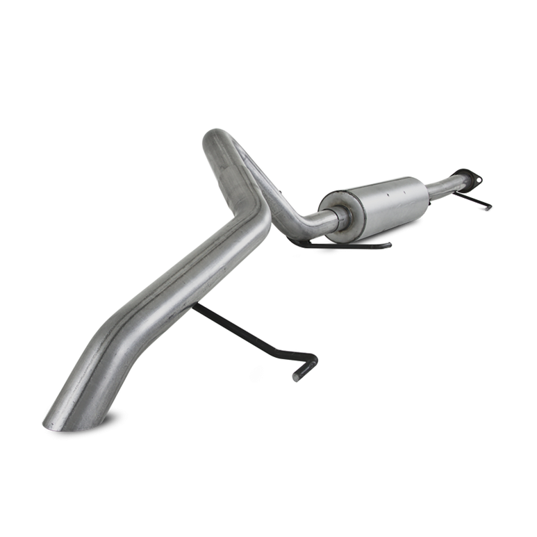 Image of MBRP Cat Back Exhaust System Single Rear Exit Off-Road Tail No Tip For 07-14 Toyota FJ 4.0L V6 T409 Stainless Steel S5310409