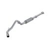 Image of MBRP 3 Inch Cat Back Exhaust System Single Side Aluminized Steel For 07-10 Silverado/Sierra 1500 Denali S5064AL
