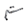 Image of MBRP 4 Inch Cat Back Exhaust System For 01-05 Silverado/Sierra 2500/3500 Duramax Ext/Crew Cab Single Side S6000P
