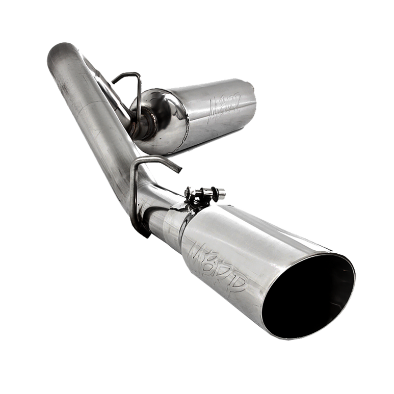 Image of MBRP Jeep TJ Cat Back Exhaust System Single Side T409 Stainless Steel For 97-99 Wrangler TJ S5512409