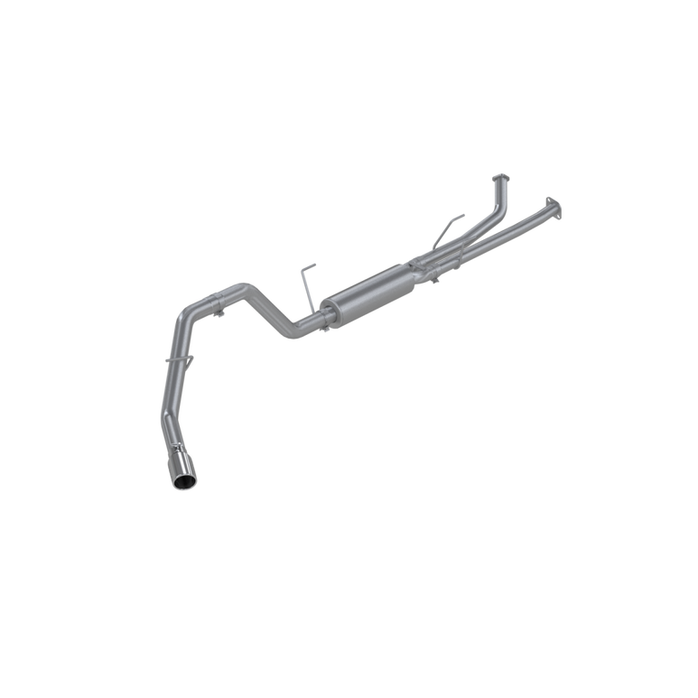 Image of MBRP Cat Back Exhaust System Single Side Exit T409 Stainless Steel For 07-08 Toyota Tundra 4.7/5.7L, EC-Std. and SB/Crew Cab/Short Bed 09-09 Toyota Tundra 4.7L, EC-Std. and SB/Crew Cab/Short Bed S5304409