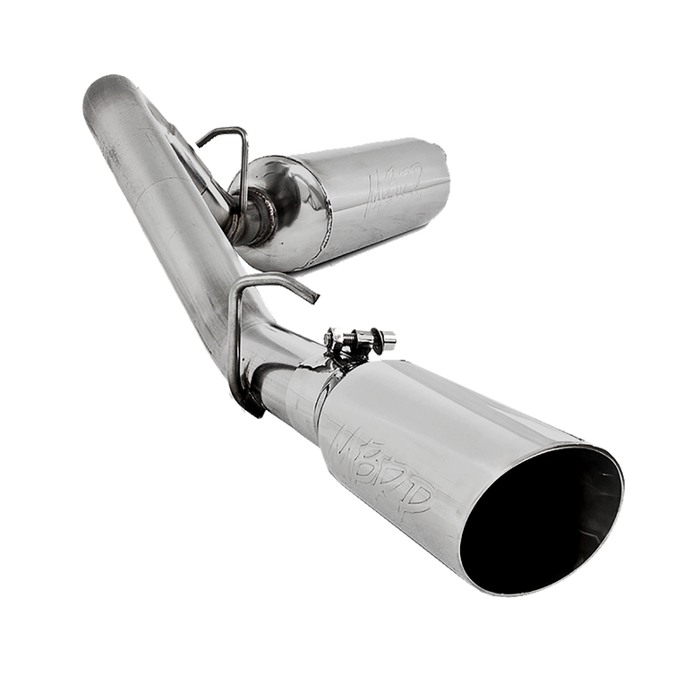 Image of MBRP Jeep TJ Cat Back Exhaust System Single Side T409 Stainless Steel For 00-06 Wrangler TJ S5500409