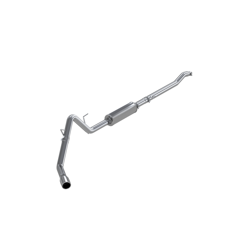 Image of MBRP Cat Back Exhaust System Single Side Exit Aluminized Steel For 05-07 Dodge Ram Dakota 3.7/4.7L S5134AL