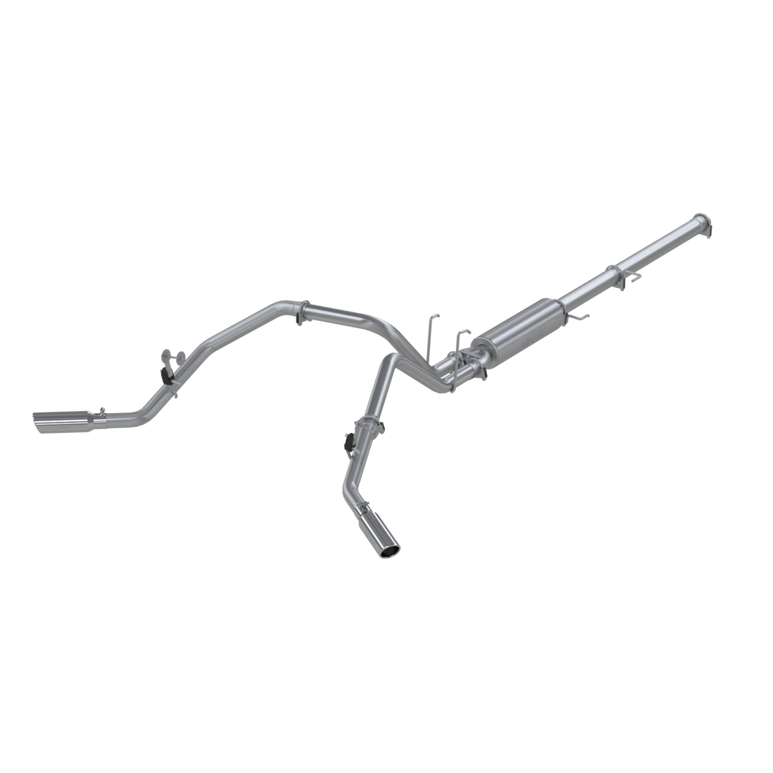 Image of MBRP 3 Inch Cat Back Exhaust System Dual Split Side Aluminized Steel For 06-08 Dodge Ram Hemi 1500 S5128AL