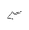 Image of MBRP Cat Back Exhaust System Single Side T409 Stainless Steel For 04-12 Colorado/Canyon S5046409