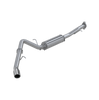 Image of MBRP 3 Inch Cat Back Exhaust System Single Side T409 Stainless Steel For 07-08 Yukon/Chevy Tahoe 5.3L S5044409