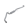 Image of MBRP Cat Back Exhaust System Single Side T409 Stainless Steel For 03-07 Silverado/Sierra 1500 Classic S5014409