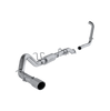 Image of MBRP 4 Inch Turbo Back Single Side Stock Cat Exit T409 Stainless Steel For 03-07 Ford F-250/350 6.0L Extended Cab/Crew Cab S6206409