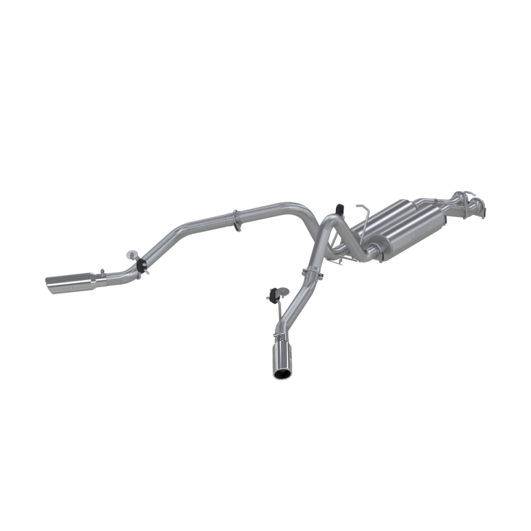 Image of MBRP Chevrolet /GMC Cat Back Exhaust System Dual Split Side Installer Series For 01-06 Chevrolet/GMC 2500 HD 6.0L Crew Cab/Short Bed S5012AL