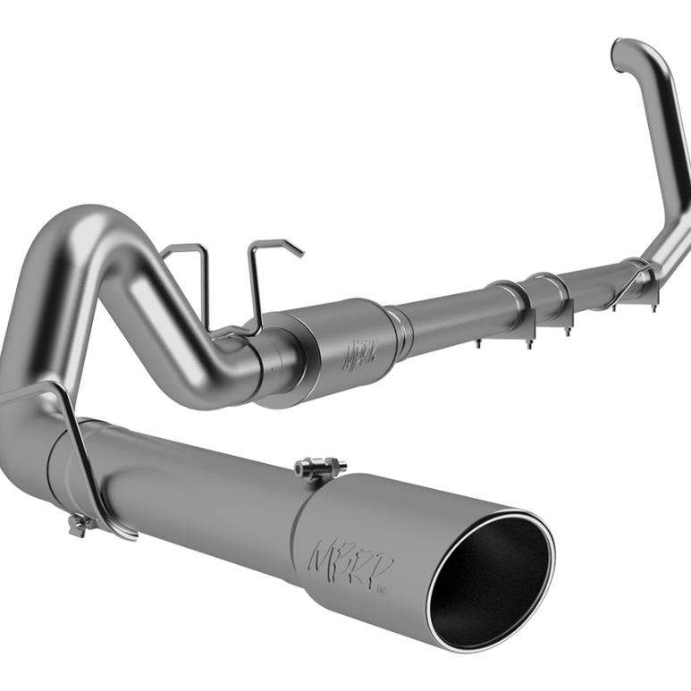 Image of MBRP 4 Inch Turbo Back Single Side Exit T304 Stainless Steel For 99-03 Ford F-250/350 7.3L Powerstroke S6200304