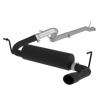Image of MBRP Cat Back Exhaust System Single Rear Exit Black For 12-18 Jeep Wrangler/Rubicon JK 3.6L 2/4 Door S5526BLK