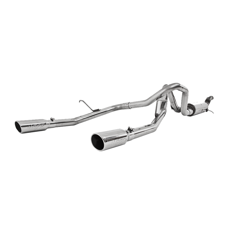 Image of MBRP Cat Back Exhaust System Dual Rear 409 For 09-12 Colorado/Canyon 5.3L V8 Extended Cab/Crew Cab Short Bed S5074409