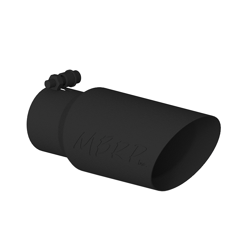 Exhaust Tip 3 1/2 Inch O.D. Dual Wall Angled End 3 Inch Inlet 10 Inch Length MBRP