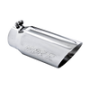 Image of MBRP Exhaust Tail Pipe Tip 5 Inch O.D. Dual Wall Angled 4 Inch Inlet 12 Inch Length T304 Stainless Steel T5053