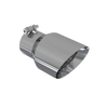 Image of MBRP Exhaust Tip 4.5 Inch O.D. Dual Wall Angled 3 Inch Inlet 7.7 Inch Length T304 Stainless Steel T5151