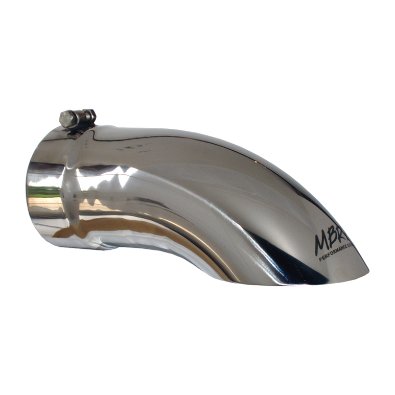 Image of MBRP Exhaust Tail Pipe Tip 5 Inch O.D. Turn Down 5 Inch Inlet 14 Inch Length T304 Stainless Steel T5085