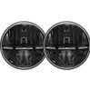 Image of Rigid Industries 7 Inch Round Headlight With H13 To H4 Adaptor Pair 55001