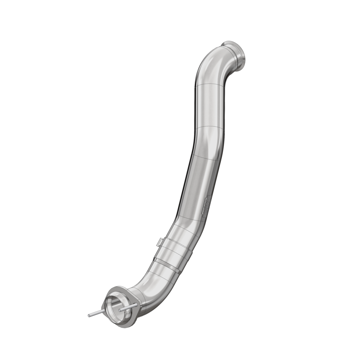 Image of MBRP Turbo Down Pipe For 08-10 Ford F250/350/450 6.4L Powerstroke Aluminized Steel EO Num. D-763-1 FALCA455