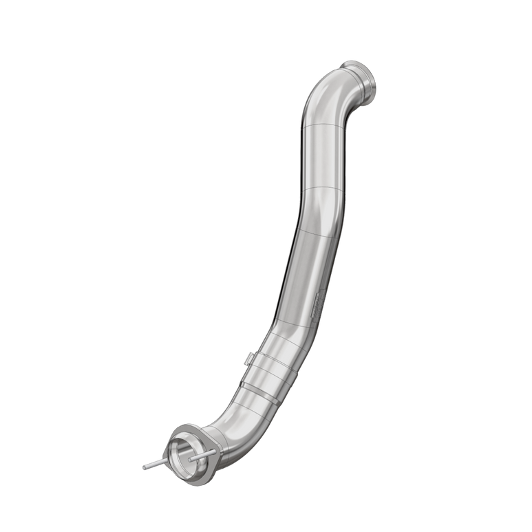 Image of MBRP Turbo Down Pipe For 08-10 Ford F-250/350/450 6.4L Powerstroke T409 Stainless Steel EO Num. D-763-1 FS9CA455