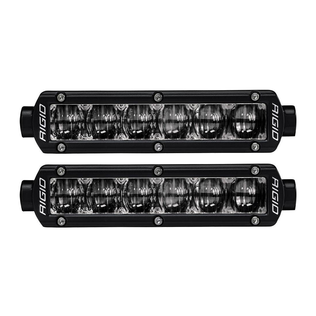 Image of Rigid Industries SAE 6 Inch Fog Light Pair SR-Series Pro 906703