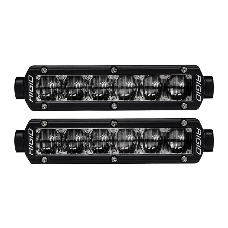 Image of Rigid Industries SAE 6 Inch Fog Light Pair SR-Series Pro 906703
