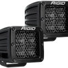 Image of Rigid Industries Spot Diffused Midnight Surface Mount Pair D-Series Pro 202513BLK
