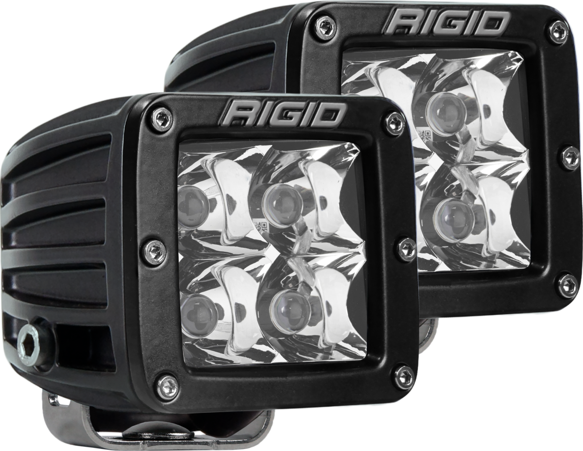 Image of Rigid Industries Spot Surface Mount Black Pair D-Series Pro 202213