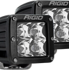 Image of Rigid Industries Spot Surface Mount Black Pair D-Series Pro 202213
