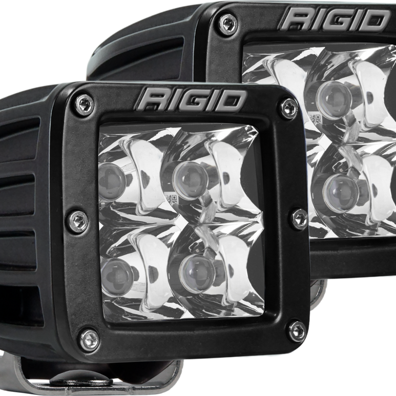 Image of Rigid Industries Spot Surface Mount Black Pair D-Series Pro 202213