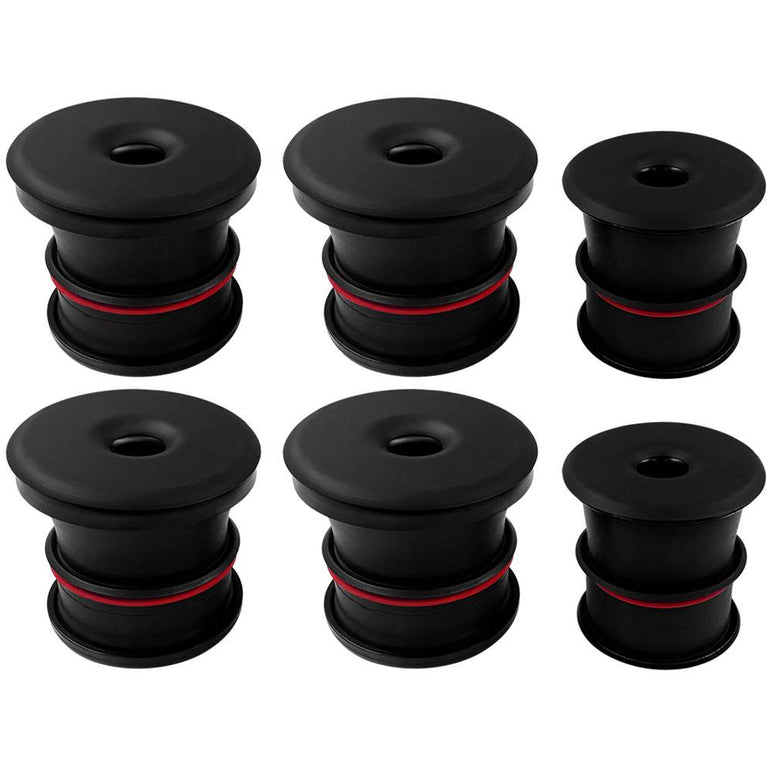 Image of S&B Silicone Body Mount Kit For 03-07 Ford F-250/F-350 Powerstroke 6.0L Reg/Extended Cab 6 Pc 81-1000