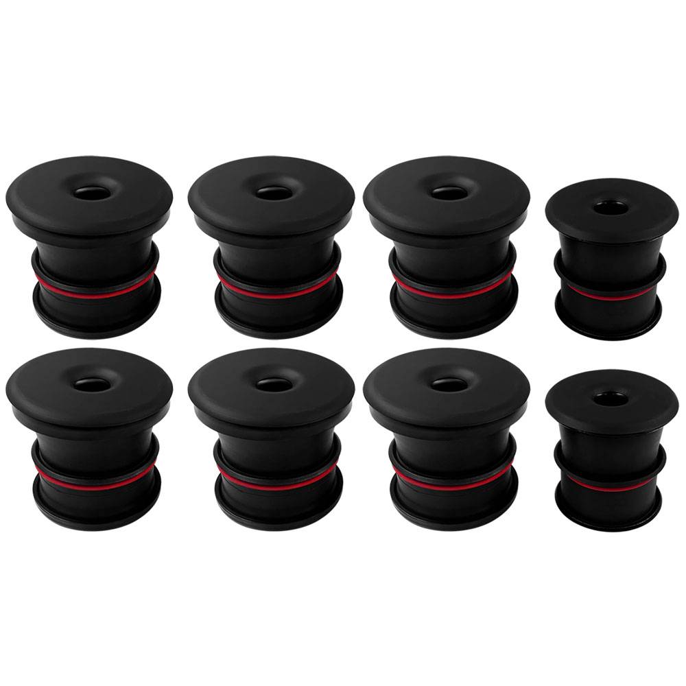 Image of S&B Silicone Body Mount Kit For 99-03 Ford F-250/F-350/F-450/F-550, 5.4L, 6.8L, 7.3L Crew Cab 8 Pc 81-1005