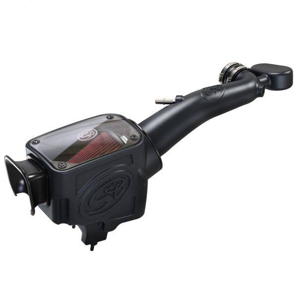 Image of S&B Cold Air Intake For 18-20 Jeep Wrangler JL/Rubicon 3.6L Cotton Cleanable Red 75-5121