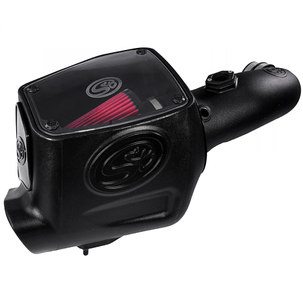 Image of S&B Cold Air Intake For 08-10 Ford F250 F350 V8-6.4L Powerstroke Cotton Cleanable Red 75-5105