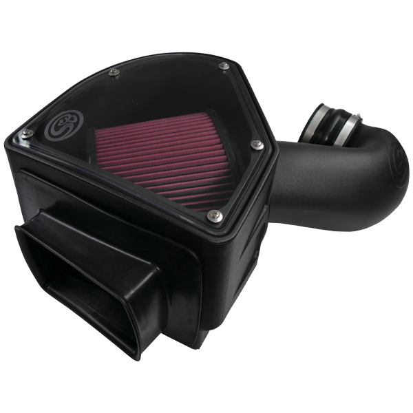 Image of S&B Cold Air Intake For 94-02 Dodge Ram 2500 3500 5.9L Cummins Cotton Cleanable Red 75-5090