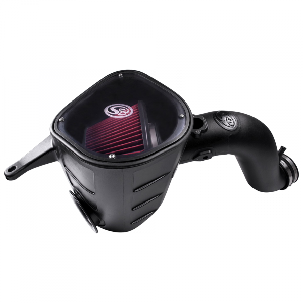 Image of S&B Cold Air Intake For 13-18 Dodge Ram 2500 3500 L6-6.7L Cummins Cotton Cleanable Red 75-5068