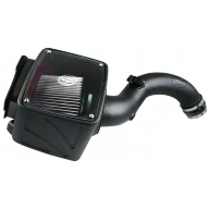 Image of S&B Cold Air Intake For 04-05 Chevrolet Silverado GMC Sierra V8-6.6L LLY Duramax Dry Extendable White 75-5102D