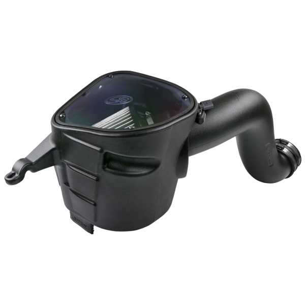 Image of S&B Cold Air Intake For 03-07 Dodge Ram 2500 3500 5.9L Cummins Dry Extendable White 75-5094D