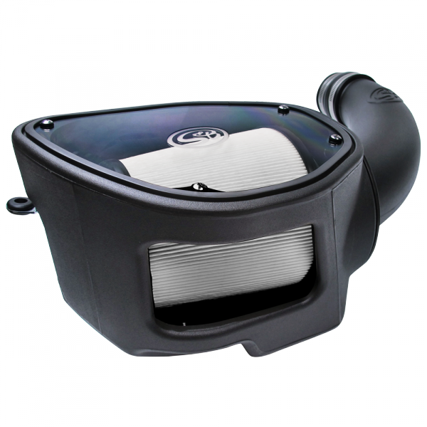 Image of S&B Cold Air Intake For 07-11 Jeep Wrangler JK V6-3.8L Dry Dry Extendable White 75-5084D