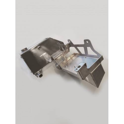 Image of No Limit Fabrication Factory Replacement Aluminum Coolant Tank 6.7 Power Stroke No Limit 67FRCT