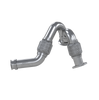 Image of MBRP Turbo Exhaust Up-Pipe Dual For 03-07 Ford 6.0L Powerstroke Aluminized Steel Carb EO Num. D-763-3 For 03-07 Ford 6.0L Powerstroke FAL2313