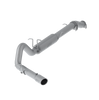 Image of MBRP 4 Inch Cat Back Exhaust System Single Side Stock Cat Exit Aluminized Steel For 03-07 Ford F-250/350 6.0L Extended Cab/Crew Cab S6208AL